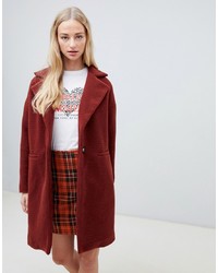 Manteau rouge New Look