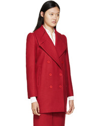 Manteau rouge Carven