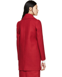 Manteau rouge Carven