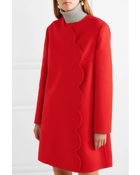 Manteau rouge Valentino