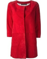 Manteau rouge Simonetta Ravizza