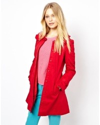 Manteau rouge Yumi