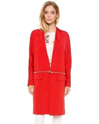 Manteau rouge Giambattista Valli