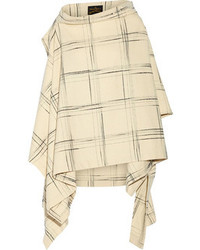 Manteau sans manches à carreaux beige Vivienne Westwood