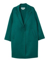 Manteau vert Mango