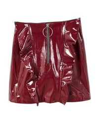 Minijupe bordeaux Mango