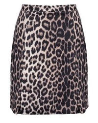 Minijupe imprimée léopard multicolore Missguided