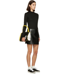 Minijupe noire Courreges