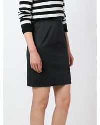 Minijupe noire Yves Saint Laurent Vintage