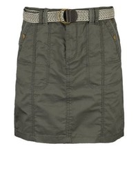 Minijupe olive Esprit