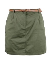 Minijupe olive SPRINGFIELD