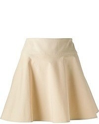 Minijupe plissée beige RED Valentino