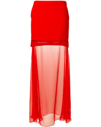Minijupe rouge Givenchy