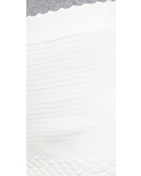 Minijupe texturée blanche Parker