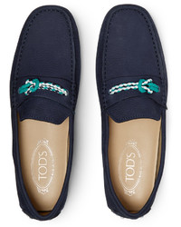 Mocassins bleu marine Tod's