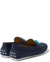 Mocassins bleu marine Tod's