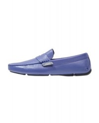 Mocassins bleus Versace