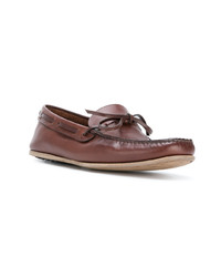 Mocassins en cuir marron Car Shoe