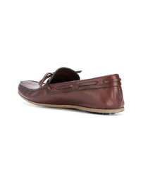 Mocassins en cuir marron Car Shoe