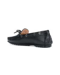 Mocassins en cuir noirs Tod's