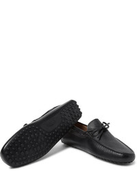 Mocassins en cuir noirs Tod's