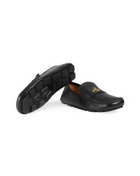 Mocassins en cuir noirs Gucci