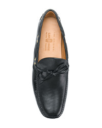 Mocassins en cuir noirs Car Shoe