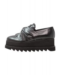 Mocassins plateforme noirs Bronx