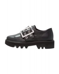 Mocassins plateforme noirs Bronx