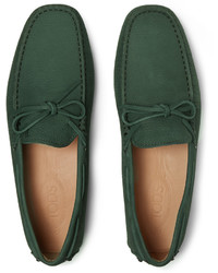 Mocassins vert foncé Tod's