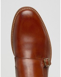 Monks en cuir marron Aldo