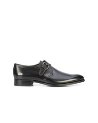 Monks en cuir noirs To Boot New York