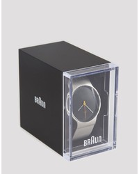 Montre argentée Braun