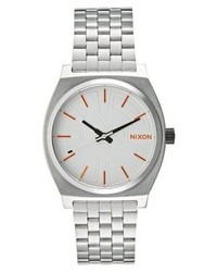 Montre argentée Nixon