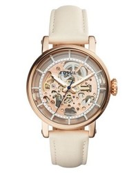 Montre blanche Fossil