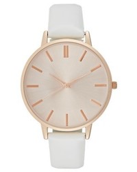 Montre blanche New Look