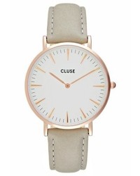 Montre dorée Cluse