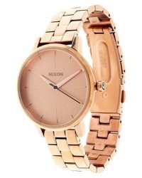 Montre dorée Nixon