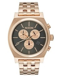 Montre dorée Nixon