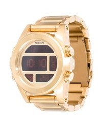 Montre dorée Nixon