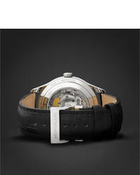 Montre en cuir noire Montblanc