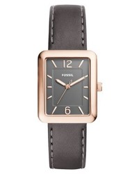 Montre gris foncé Fossil