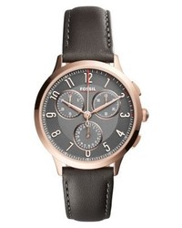 Montre gris foncé Fossil