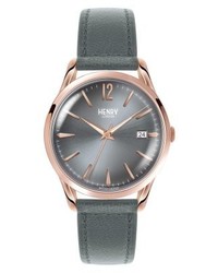 Montre gris foncé Henry London