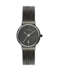 Montre gris foncé Skagen
