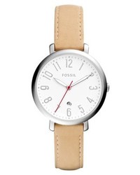 Montre marron clair Fossil