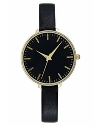 Montre noire Anna Field