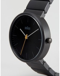 Montre noire Braun