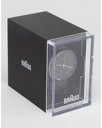 Montre noire Braun