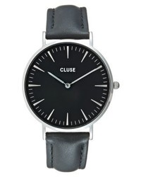 Montre noire Cluse